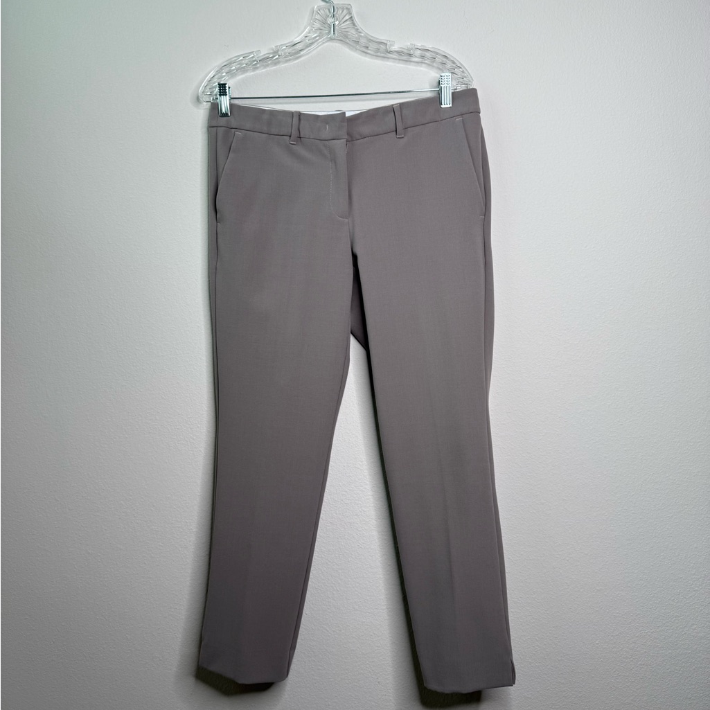 Marella Stylish Gray Dress Ankle Pants
